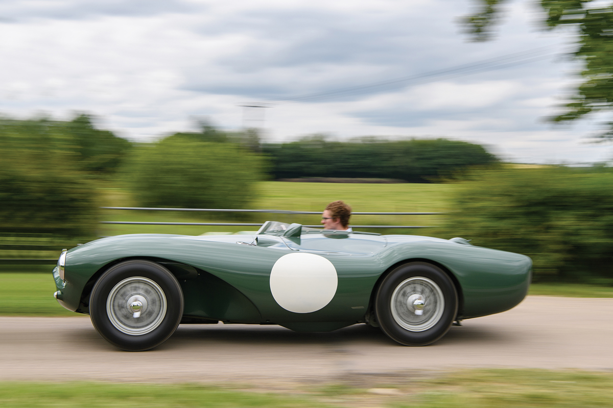 1953 Aston Martin DB3S Works offered at RM Sotheby’s Monterey live auction 2019